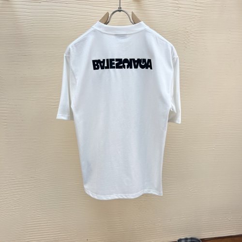 Replica Balenciaga T-Shirts Short Sleeved For Unisex #1244121 $42.00 USD for Wholesale