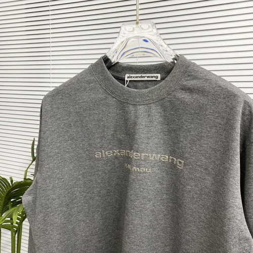 Replica Alexander Wang T-Shirts Long Sleeved For Women #1244315 $45.00 USD for Wholesale