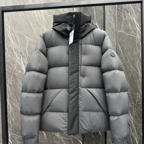 Replica Moncler Down Feather Coat Long Sleeved For Men #1244464, $155.00 USD, [ITEM#1244464], Replica Moncler Down Feather Coat outlet from China