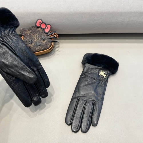 Replica Burberry Gloves For Women #1244578 $52.00 USD for Wholesale