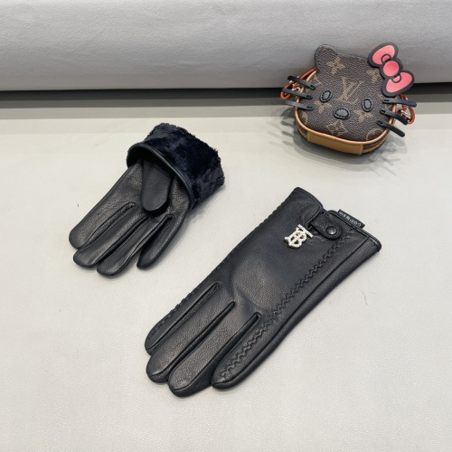 Replica Burberry Gloves For Women #1244596 $48.00 USD for Wholesale