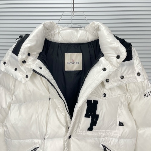 Replica Moncler Down Feather Coat Long Sleeved For Unisex #1244694 $130.00 USD for Wholesale