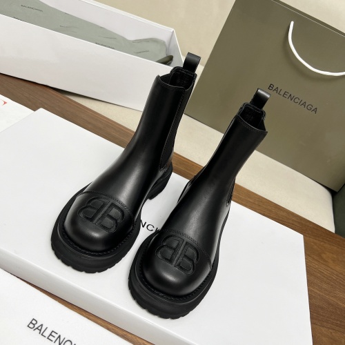 Replica Balenciaga Boots For Women #1244923 $105.00 USD for Wholesale