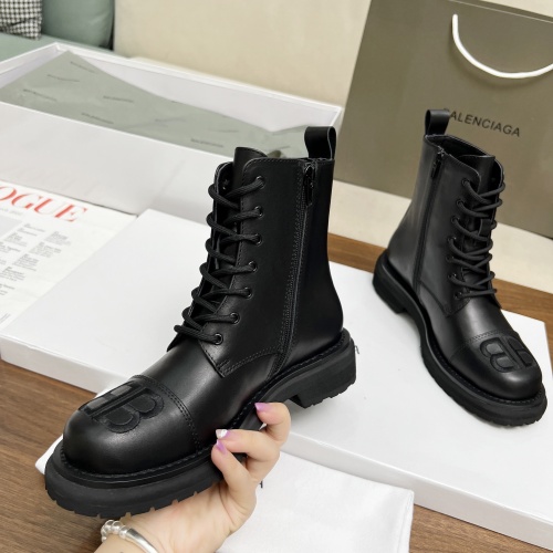 Replica Balenciaga Boots For Women #1244924 $112.00 USD for Wholesale