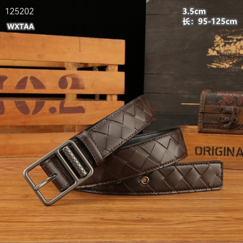 Replica Bottega Veneta AAA Quality Belts In Brown For Men #1244928, $45.00 USD, [ITEM#1244928], Replica Bottega Veneta AAA Belts outlet from China