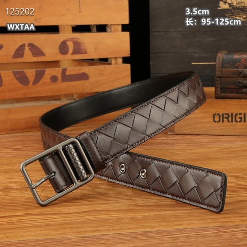 Replica Bottega Veneta AAA Quality Belts In Brown For Men #1244928 $45.00 USD for Wholesale