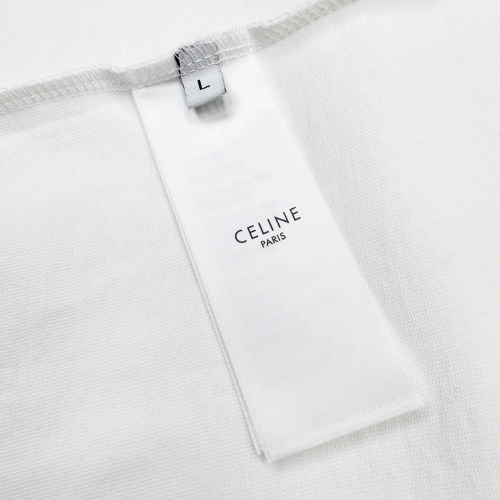 Replica Celine T-Shirts Short Sleeved For Unisex #1244929 $42.00 USD for Wholesale