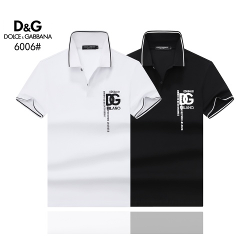 Replica Dolce & Gabbana D&G T-Shirts Short Sleeved For Men #1244941 $39.00 USD for Wholesale