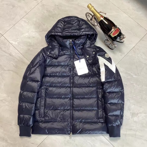 Replica Moncler Down Feather Coat Long Sleeved For Unisex #1245013, $160.00 USD, [ITEM#1245013], Replica Moncler Down Feather Coat outlet from China