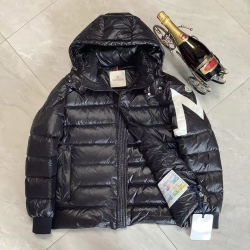 Replica Moncler Down Feather Coat Long Sleeved For Unisex #1245014 $160.00 USD for Wholesale