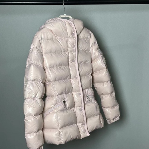 Replica Moncler Down Feather Coat Long Sleeved For Women #1245017 $170.00 USD for Wholesale