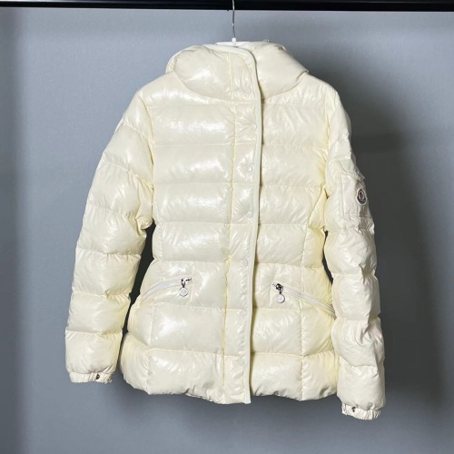 Replica Moncler Down Feather Coat Long Sleeved For Women #1245018, $170.00 USD, [ITEM#1245018], Replica Moncler Down Feather Coat outlet from China