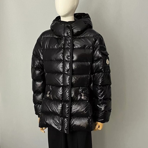 Replica Moncler Down Feather Coat Long Sleeved For Women #1245019 $170.00 USD for Wholesale