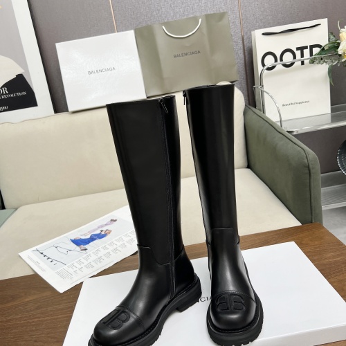 Replica Balenciaga Boots For Women #1245037 $140.00 USD for Wholesale