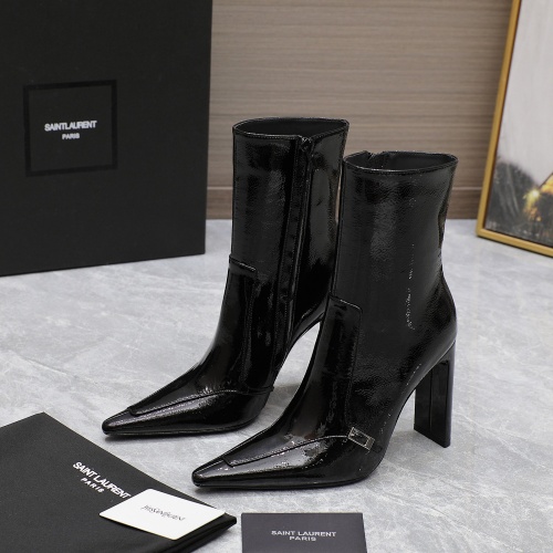 Replica Yves Saint Laurent YSL Boots For Women #1245046, $150.00 USD, [ITEM#1245046], Replica Yves Saint Laurent YSL Boots outlet from China