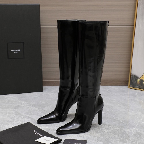 Replica Yves Saint Laurent YSL Boots For Women #1245047, $195.00 USD, [ITEM#1245047], Replica Yves Saint Laurent YSL Boots outlet from China