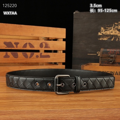 Replica Bottega Veneta AAA Quality Belts In Black For Men #1245070 $45.00 USD for Wholesale