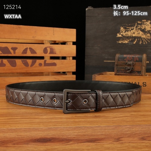 Replica Bottega Veneta AAA Quality Belts In Brown For Men #1245077 $45.00 USD for Wholesale