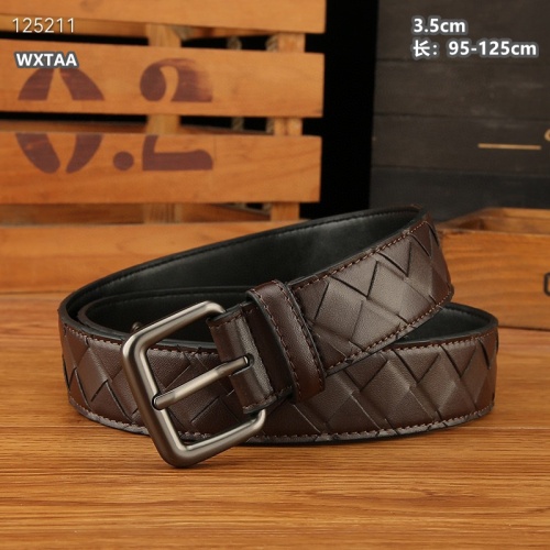 Replica Bottega Veneta AAA Quality Belts In Brown For Men #1245082, $45.00 USD, [ITEM#1245082], Replica Bottega Veneta AAA Belts outlet from China