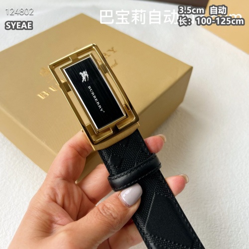 Replica Burberry AAA Quality Belts For Men #1245117 $60.00 USD for Wholesale