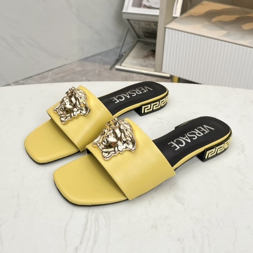 Replica Versace Slippers For Women #1245162, $80.00 USD, [ITEM#1245162], Replica Versace Slippers outlet from China