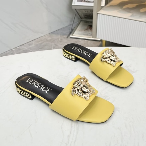 Replica Versace Slippers For Women #1245162 $80.00 USD for Wholesale