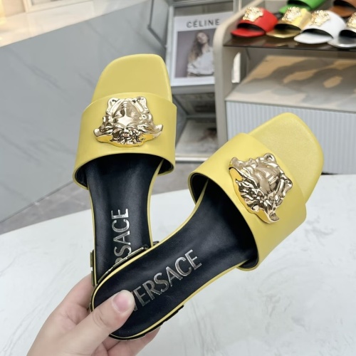 Replica Versace Slippers For Women #1245162 $80.00 USD for Wholesale