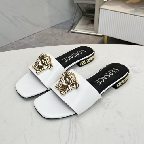 Replica Versace Slippers For Women #1245168, $80.00 USD, [ITEM#1245168], Replica Versace Slippers outlet from China