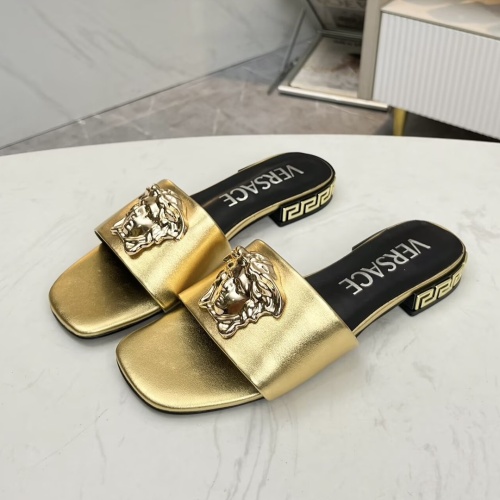 Replica Versace Slippers For Women #1245169, $80.00 USD, [ITEM#1245169], Replica Versace Slippers outlet from China