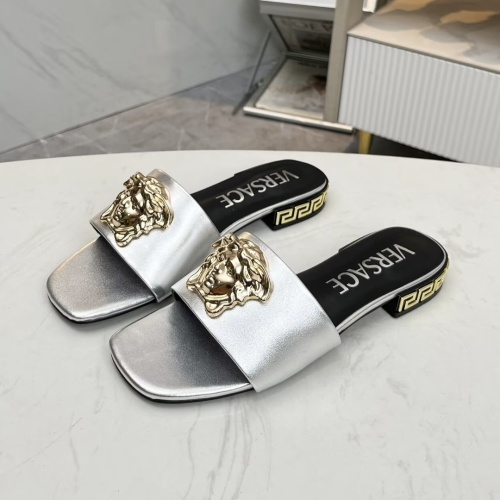 Replica Versace Slippers For Women #1245172, $80.00 USD, [ITEM#1245172], Replica Versace Slippers outlet from China