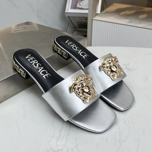 Replica Versace Slippers For Women #1245172 $80.00 USD for Wholesale