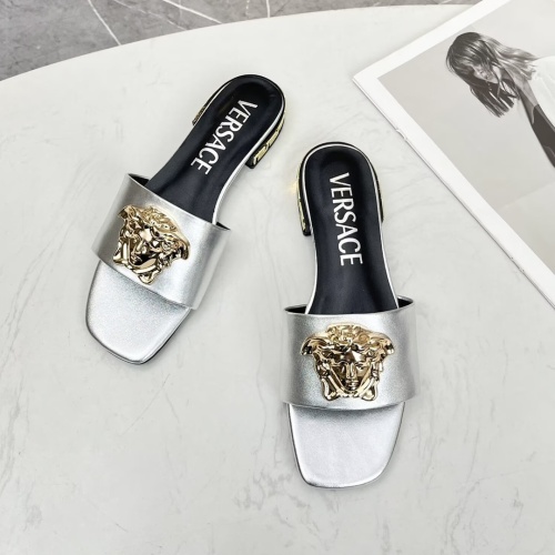 Replica Versace Slippers For Women #1245172 $80.00 USD for Wholesale