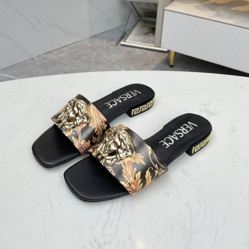 Replica Versace Slippers For Women #1245176, $80.00 USD, [ITEM#1245176], Replica Versace Slippers outlet from China