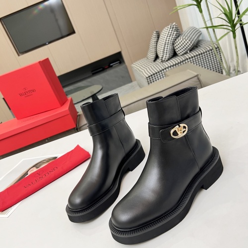 Replica Valentino Boots For Women #1245183, $105.00 USD, [ITEM#1245183], Replica Valentino Boots outlet from China