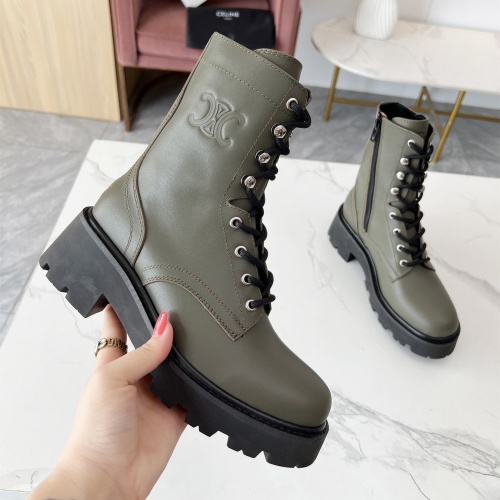 Replica Celine Boots For Women #1245233, $115.00 USD, [ITEM#1245233], Replica Celine Boots outlet from China