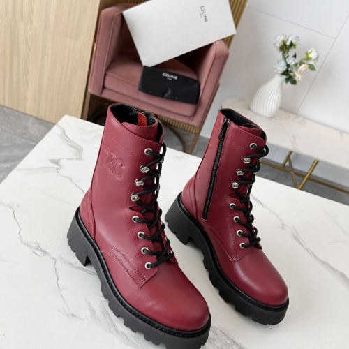 Replica Celine Boots For Women #1245238 $115.00 USD for Wholesale