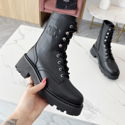 Replica Celine Boots For Women #1245239, $115.00 USD, [ITEM#1245239], Replica Celine Boots outlet from China