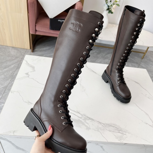 Replica Celine Boots For Women #1245245 $150.00 USD for Wholesale