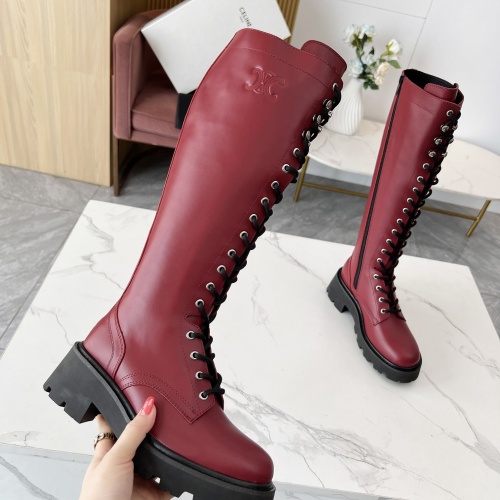 Replica Celine Boots For Women #1245251 $150.00 USD for Wholesale