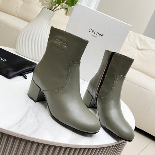 Replica Celine Boots For Women #1245262, $115.00 USD, [ITEM#1245262], Replica Celine Boots outlet from China