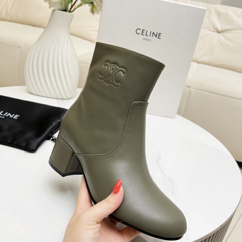 Replica Celine Boots For Women #1245262 $115.00 USD for Wholesale