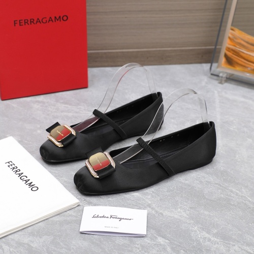 Replica Salvatore Ferragamo Flat Shoes For Women #1245294, $108.00 USD, [ITEM#1245294], Replica Salvatore Ferragamo Flat Shoes outlet from China