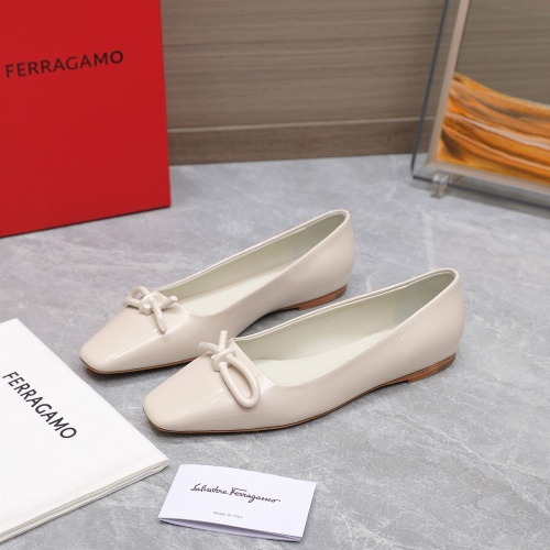 Replica Salvatore Ferragamo Flat Shoes For Women #1245310, $112.00 USD, [ITEM#1245310], Replica Salvatore Ferragamo Flat Shoes outlet from China