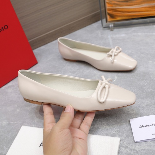 Replica Salvatore Ferragamo Flat Shoes For Women #1245310 $112.00 USD for Wholesale