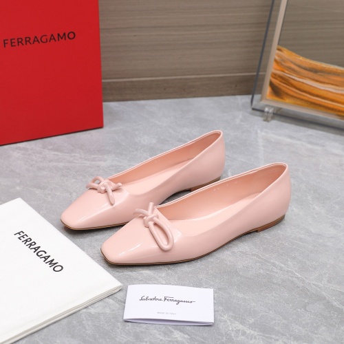 Replica Salvatore Ferragamo Flat Shoes For Women #1245311, $112.00 USD, [ITEM#1245311], Replica Salvatore Ferragamo Flat Shoes outlet from China