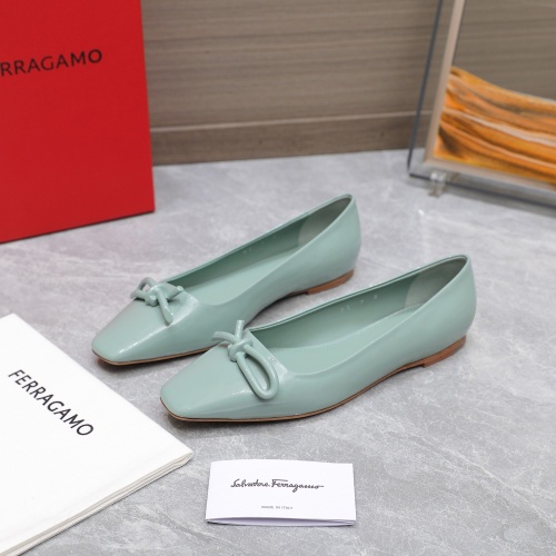 Replica Salvatore Ferragamo Flat Shoes For Women #1245312, $112.00 USD, [ITEM#1245312], Replica Salvatore Ferragamo Flat Shoes outlet from China