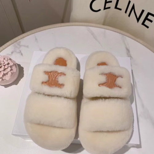 Replica Celine Slippers For Women #1245351, $88.00 USD, [ITEM#1245351], Replica Celine Slippers outlet from China