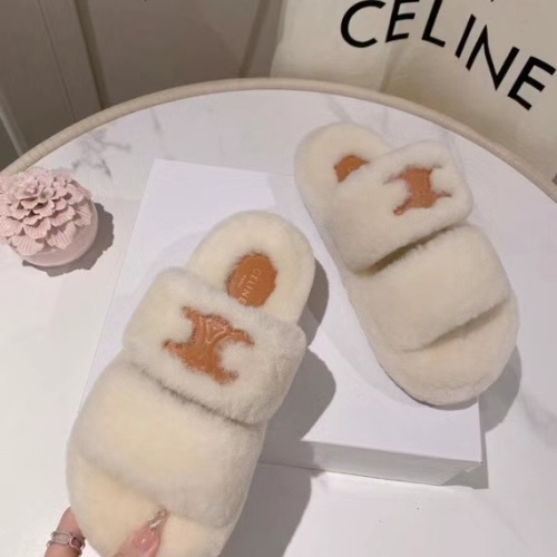 Replica Celine Slippers For Women #1245351 $88.00 USD for Wholesale