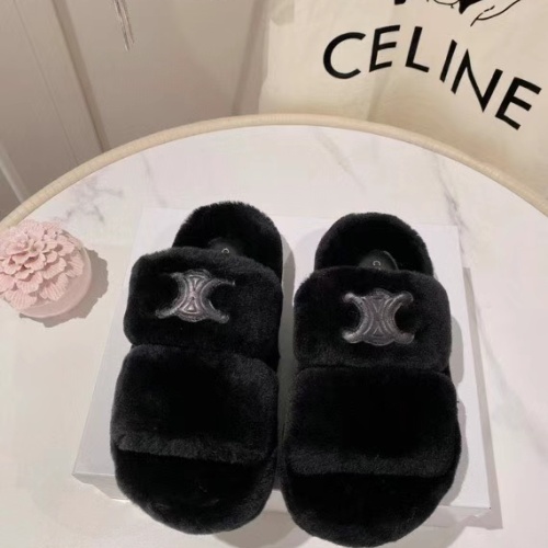 Replica Celine Slippers For Women #1245352, $88.00 USD, [ITEM#1245352], Replica Celine Slippers outlet from China