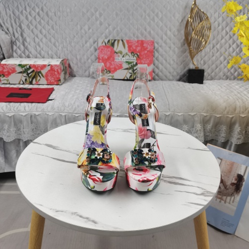 Replica Dolce & Gabbana D&G Sandal For Women #1245645 $140.00 USD for Wholesale